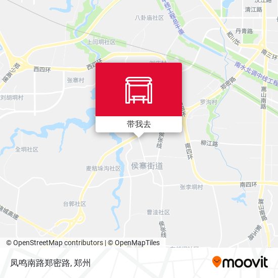 凤鸣南路郑密路地图