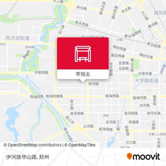 伊河路华山路地图