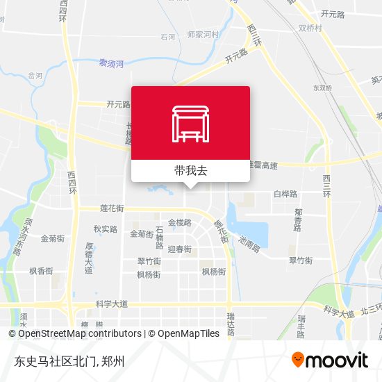 东史马社区北门地图