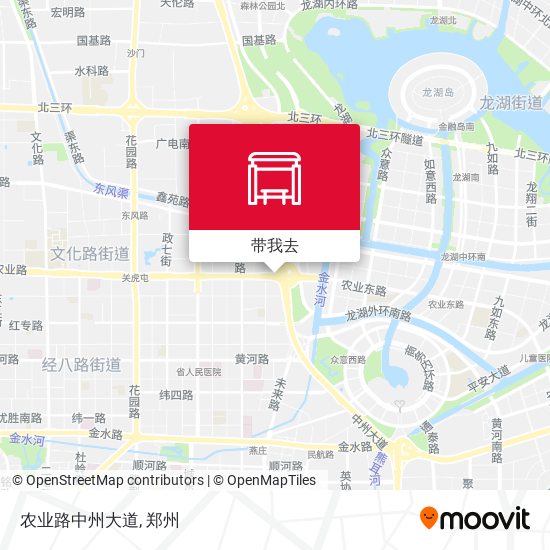 农业路中州大道地图