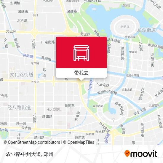 农业路中州大道地图