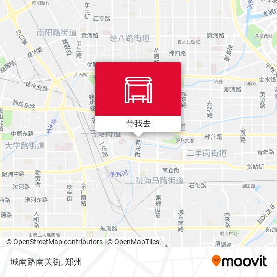 城南路南关街地图