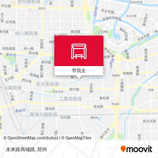 未来路商城路地图