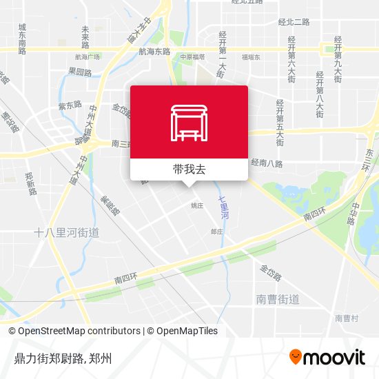 鼎力街郑尉路地图