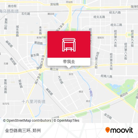 金岱路南三环地图