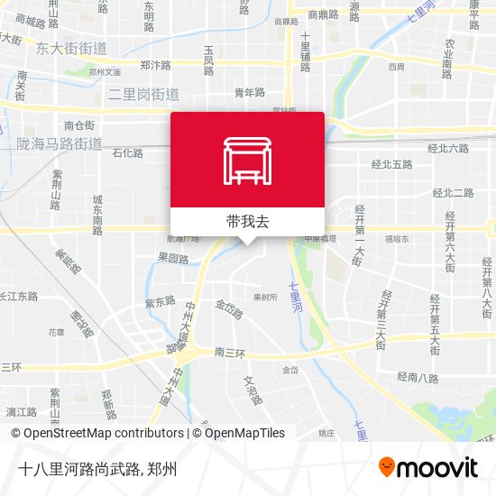 十八里河路尚武路地图