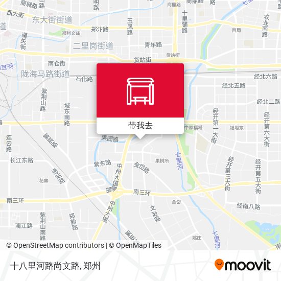 十八里河路尚文路地图