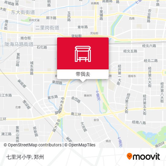 七里河小学地图