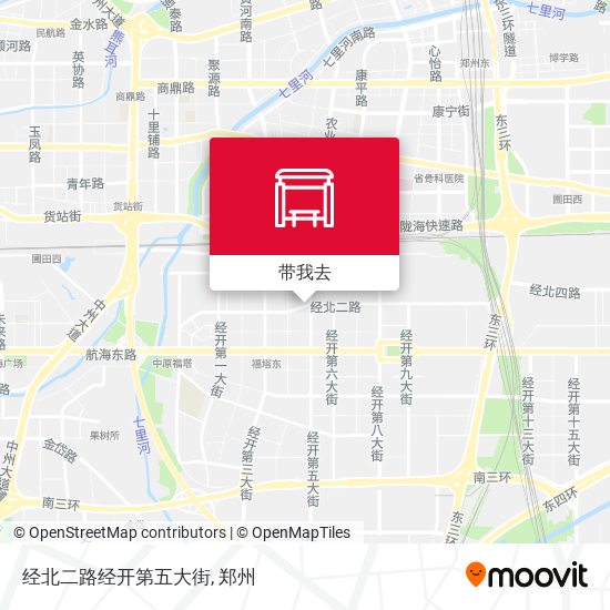 经北二路经开第五大街地图