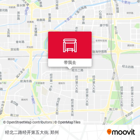经北二路经开第五大街地图