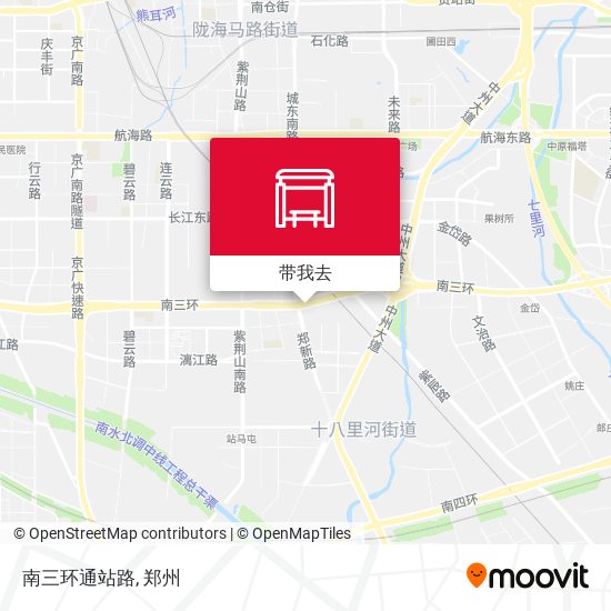 南三环通站路地图