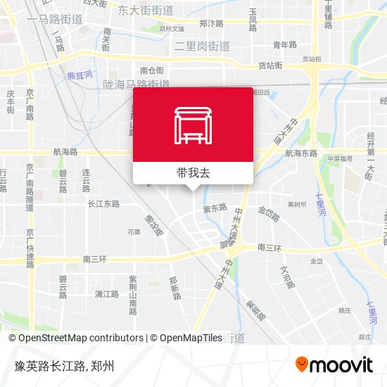 豫英路长江路地图