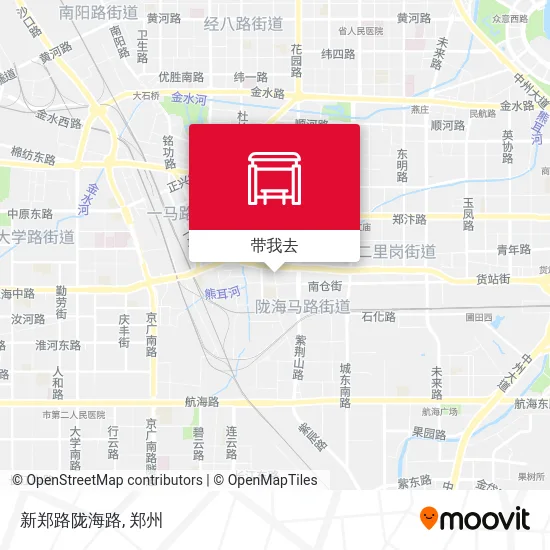 新郑路陇海路地图
