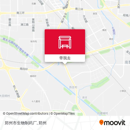 郑州市生物制药厂地图