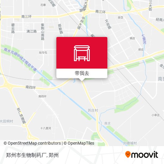 郑州市生物制药厂地图