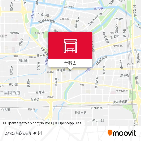 聚源路商鼎路地图