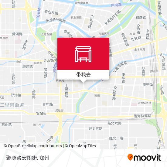 聚源路宏图街地图