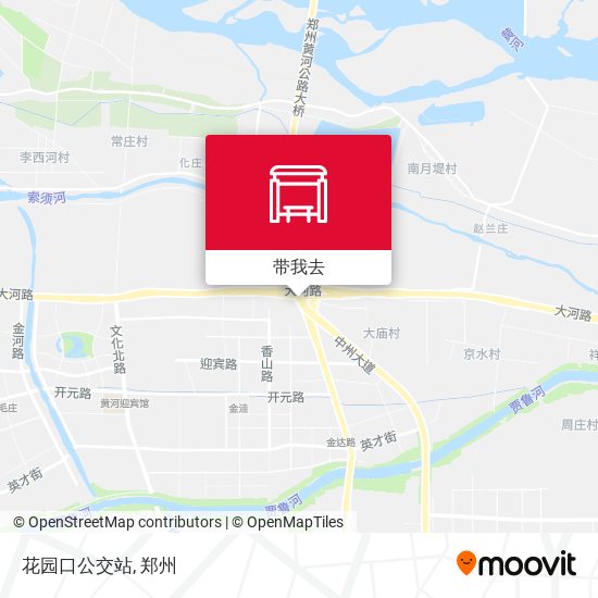 花园口公交站地图