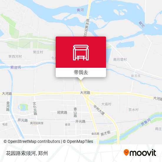 花园路索须河地图