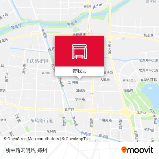 柳林路宏明路地图