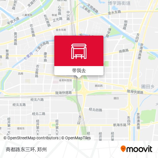 商都路东三环地图
