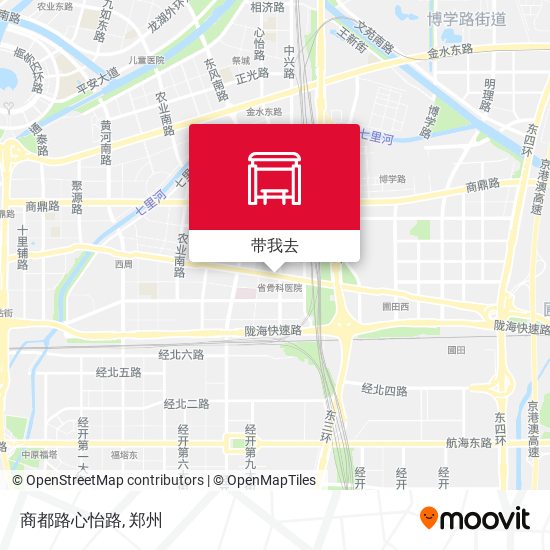 商都路心怡路地图