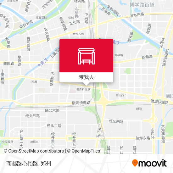 商都路心怡路地图