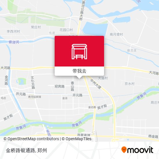 金桥路银通路地图