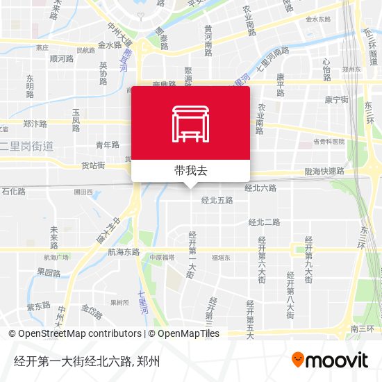 经开第一大街经北六路地图