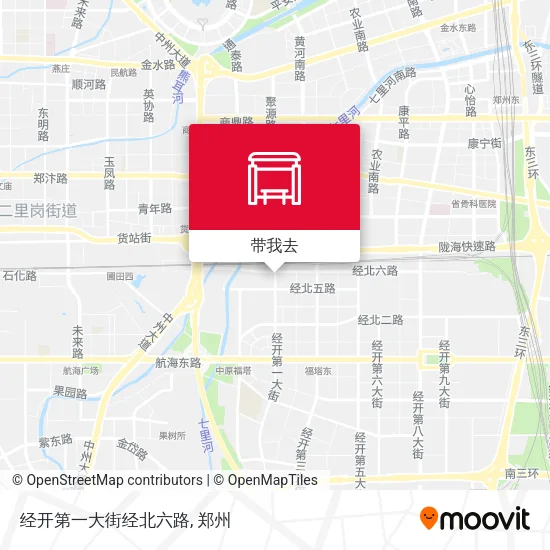 经开第一大街经北六路地图
