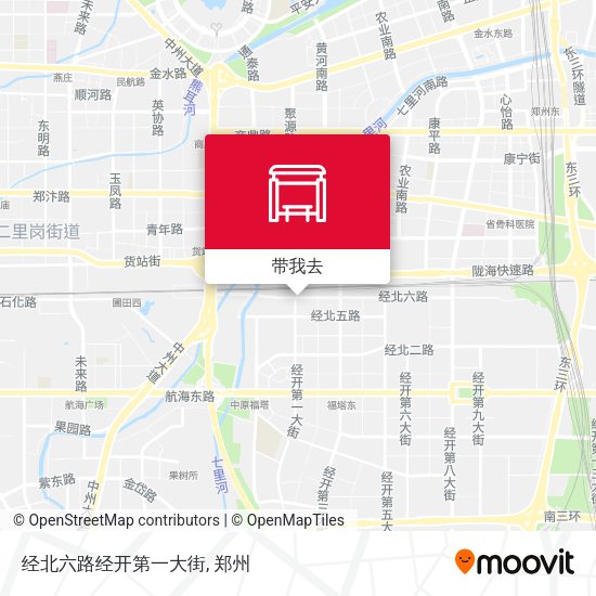 经北六路经开第一大街地图