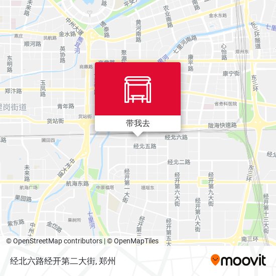 经北六路经开第二大街地图