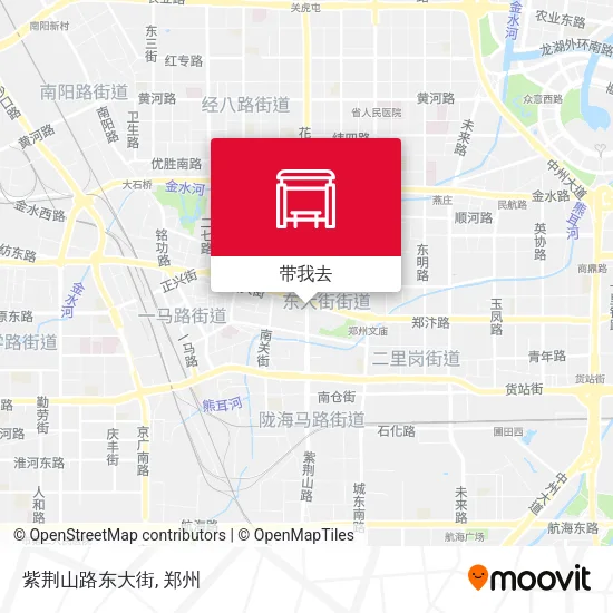 紫荆山路东大街地图