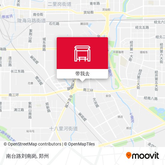 南台路刘南岗地图