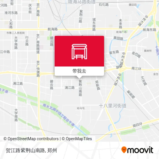 贺江路紫荆山南路地图