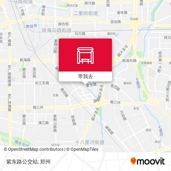 紫东路公交站地图