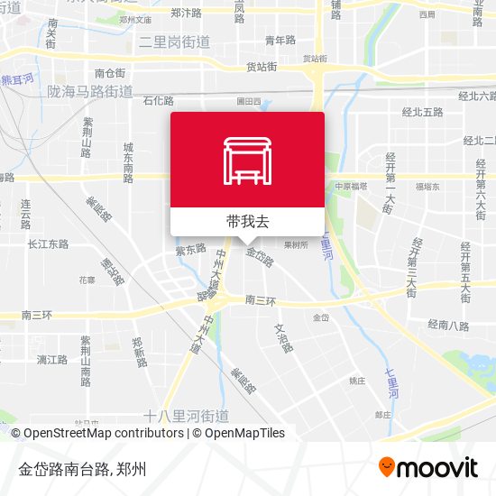 金岱路南台路地图