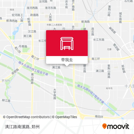 漓江路南溪路地图