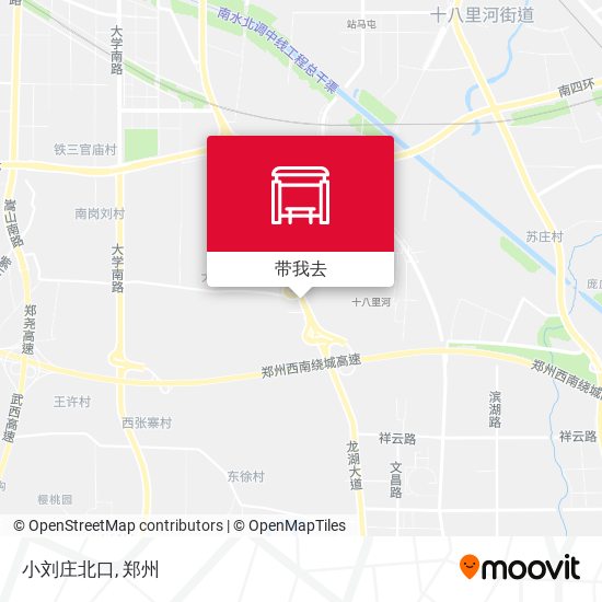 小刘庄北口地图