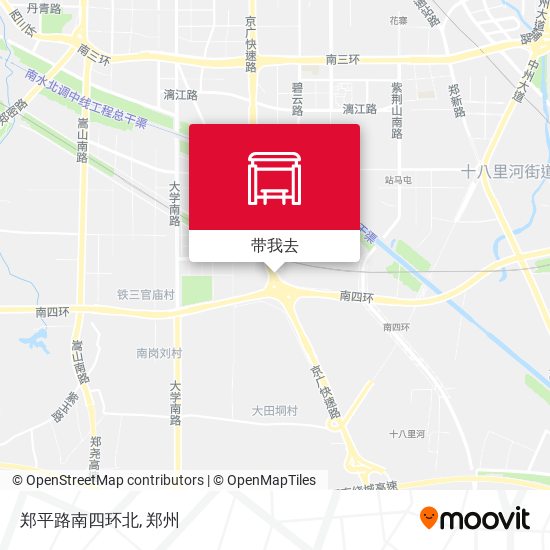 郑平路南四环北地图