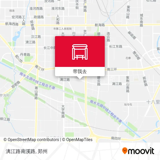 漓江路南溪路地图