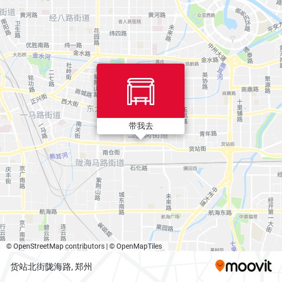 货站北街陇海路地图