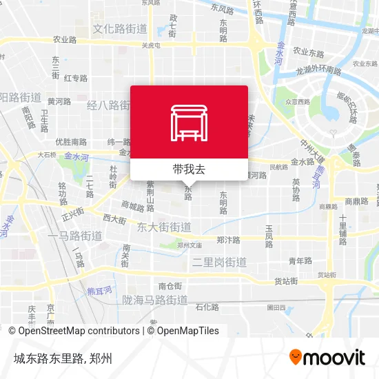 城东路东里路地图