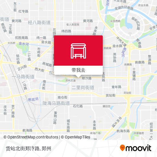 货站北街郑汴路地图