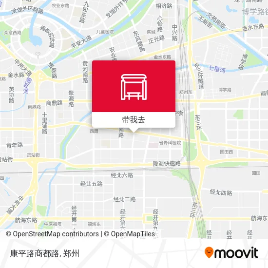 康平路商都路地图
