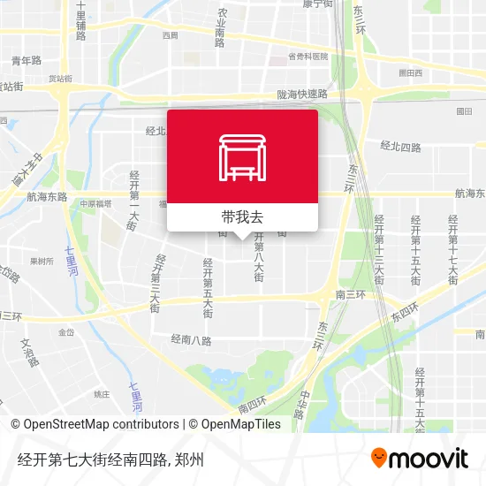 经开第七大街经南四路地图