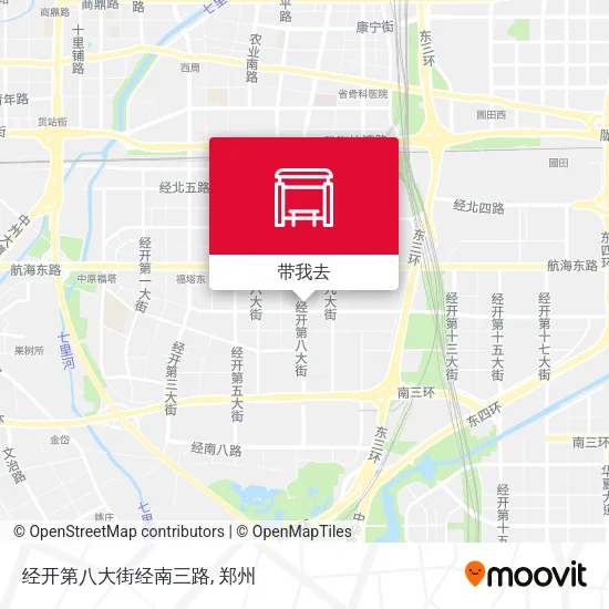 经开第八大街经南三路地图