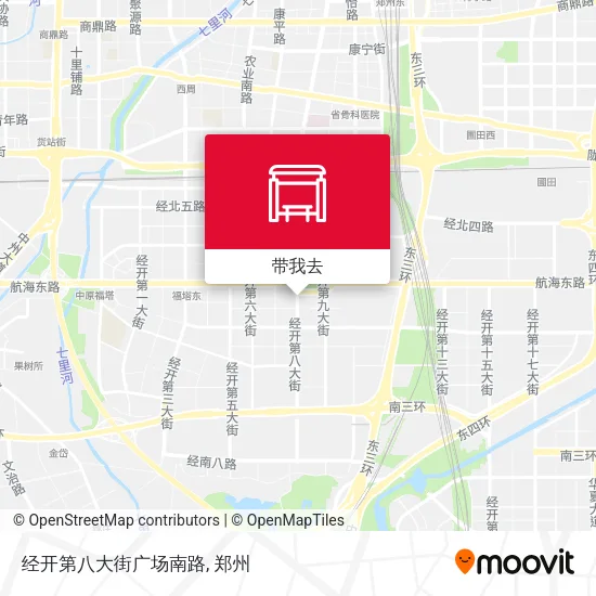 经开第八大街广场南路地图
