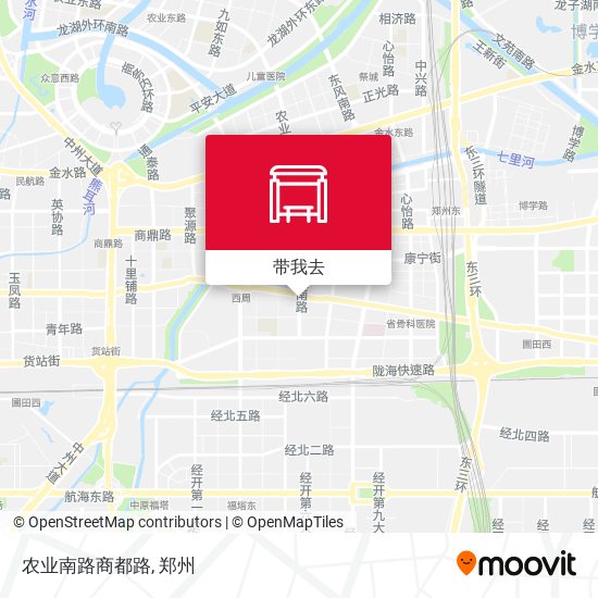 农业南路商都路地图