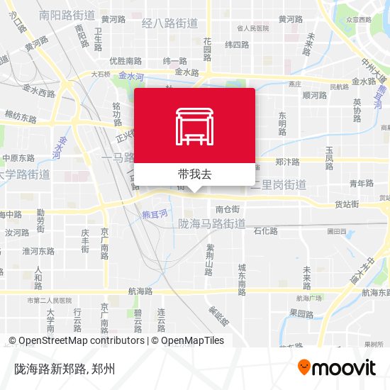 陇海路新郑路地图